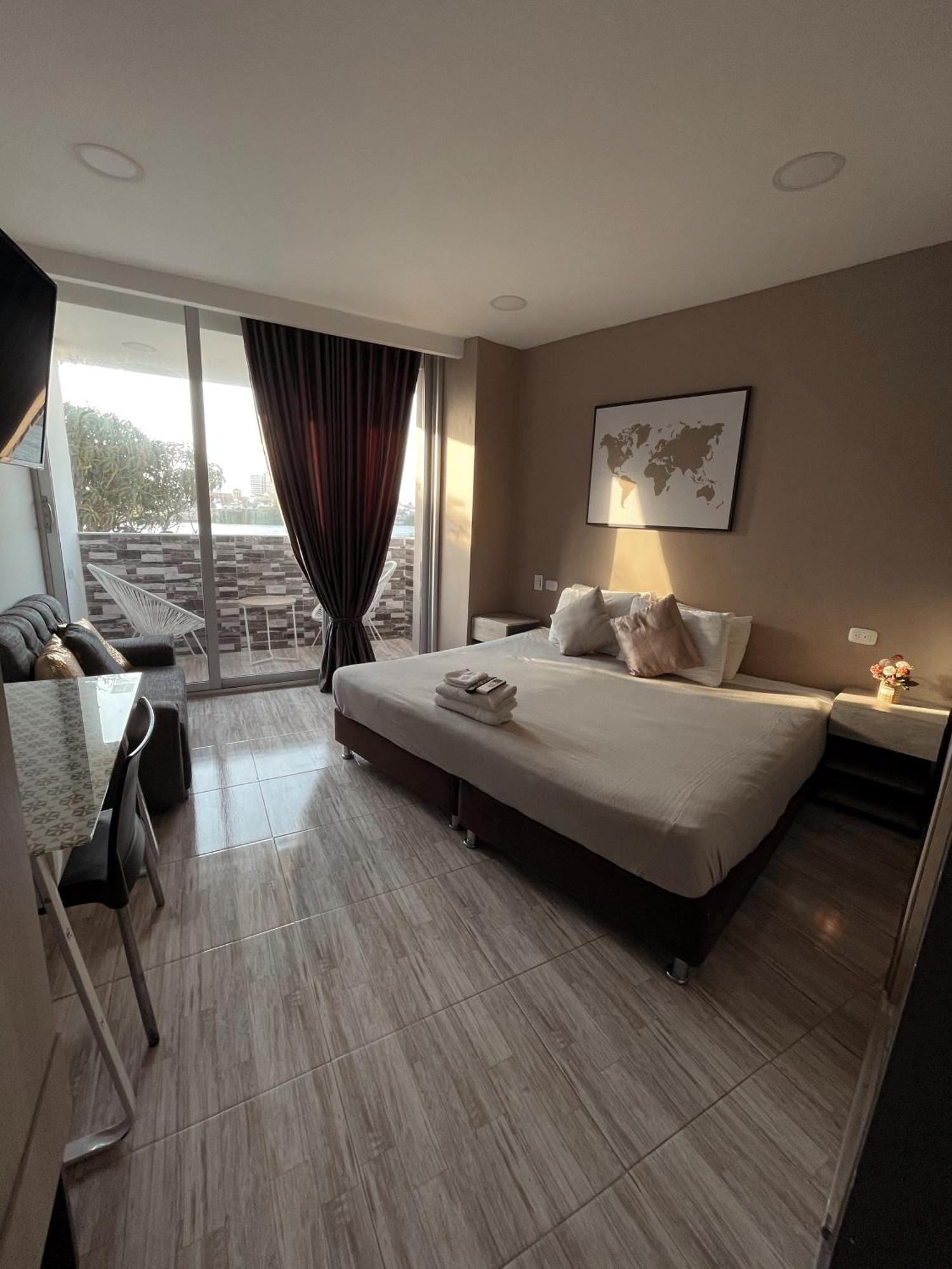Suite con balcón cerca al centro Cartagena Exterior foto